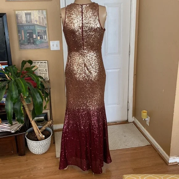Lulus ombré sequin gown - Picture 12 of 13